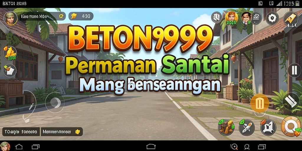 Tampilan menarik dari permainan Casual BETON999 yang penuh warna.