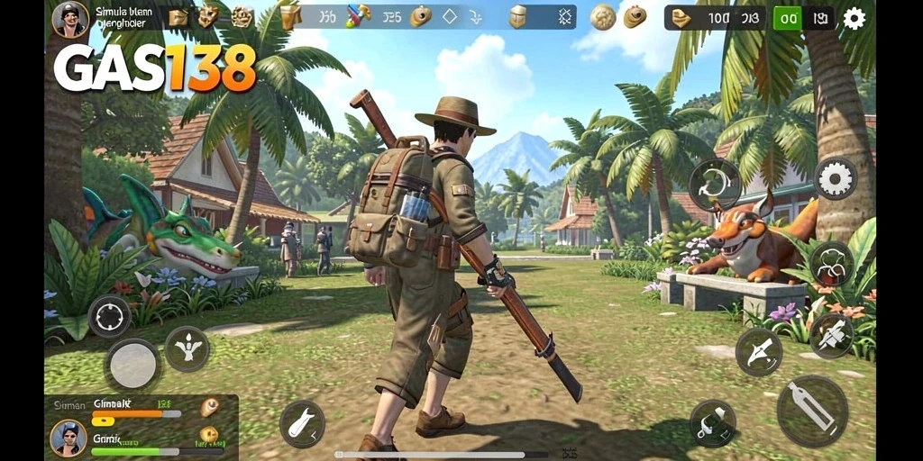 Tampilan gameplay yang menakjubkan dalam GAS138.