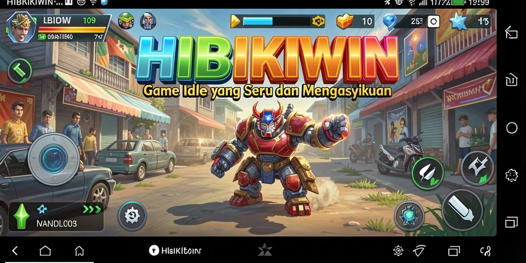 Tampilan gameplay HIBIKIWIN yang menarik dan mengasyikkan