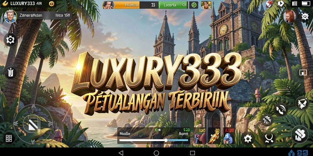 Tangkapan layar LUXURY333 menampilkan aksi seru dalam dunia Open World yang luas.