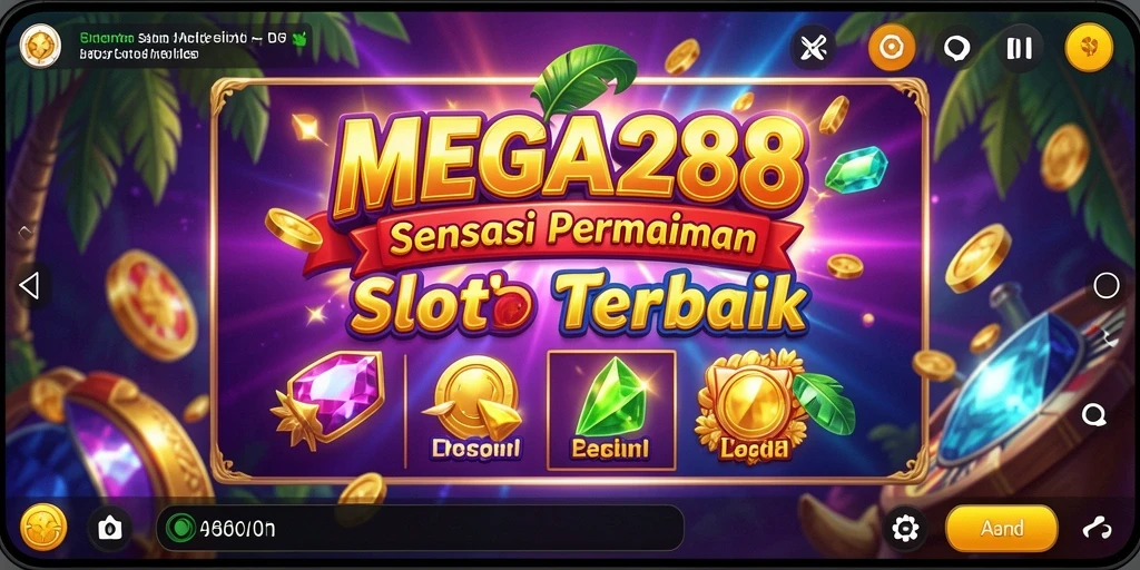 Gameplay Slot MEGA288 yang seru dan menghibur.
