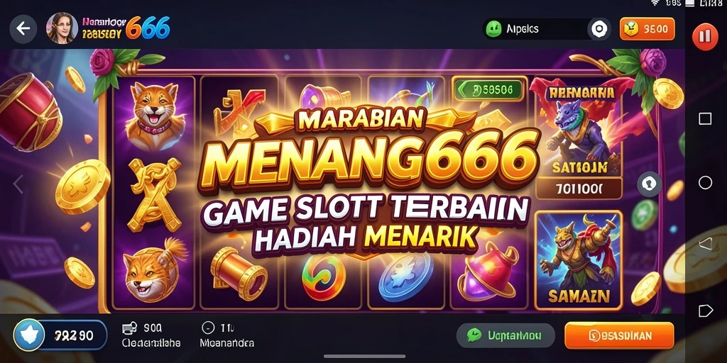 Screenshot MENANG666 menampilkan pengalaman gameplay Slot yang mendebarkan.
