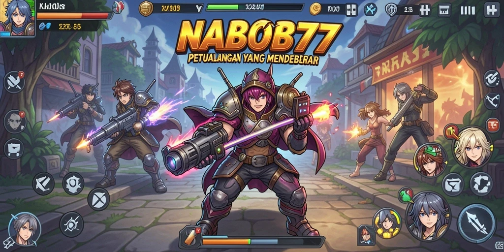 Gameplay seru dan penuh warna dalam NABOB77.
