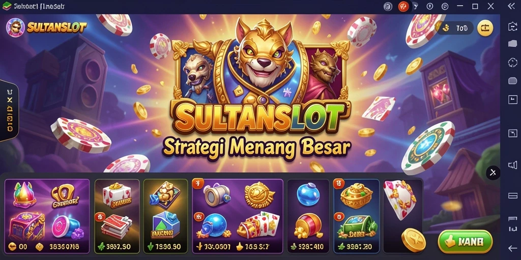 Tampilan gameplay SULTANSLOT yang menegangkan dan penuh strategi.