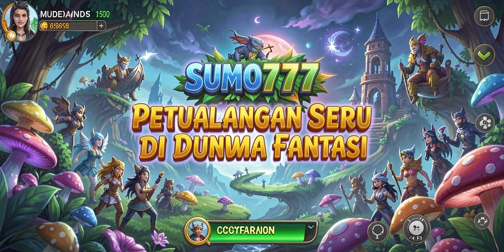 Screenshot gameplay yang menampilkan petualangan seru di SUMO777.