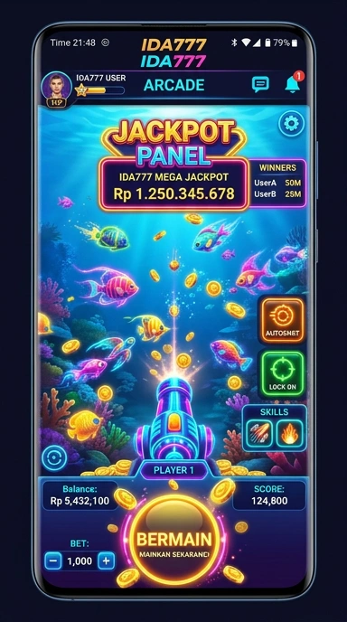 Halaman detail aplikasi di ida777 menampilkan informasi penting dan review pengguna.